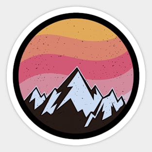 Wilderness Sunset Serenity Sticker